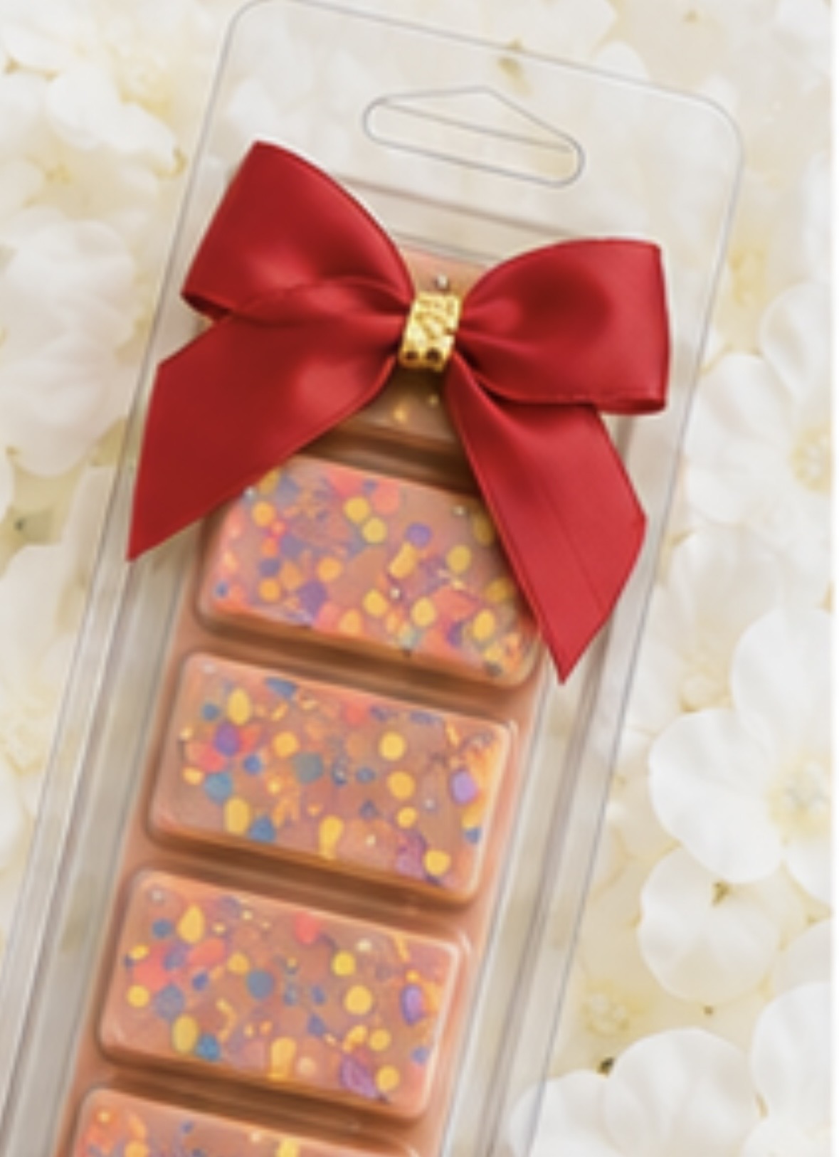 10x glitter centre bows