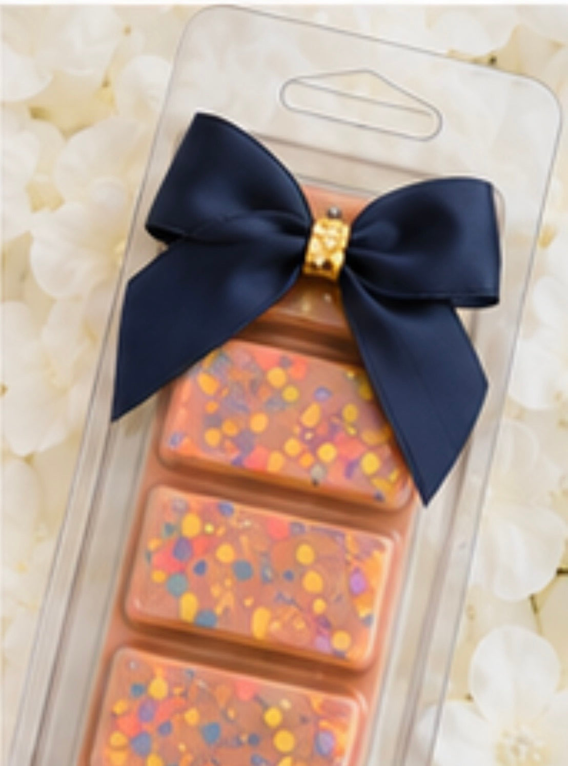 10x glitter centre bows