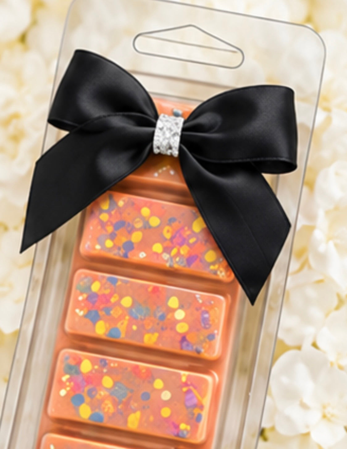 10x glitter centre bows