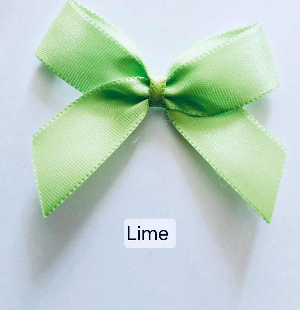 10x 5cm self adhesive bows