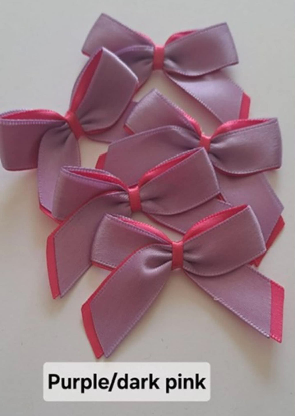 10x twotone self adhesive bows