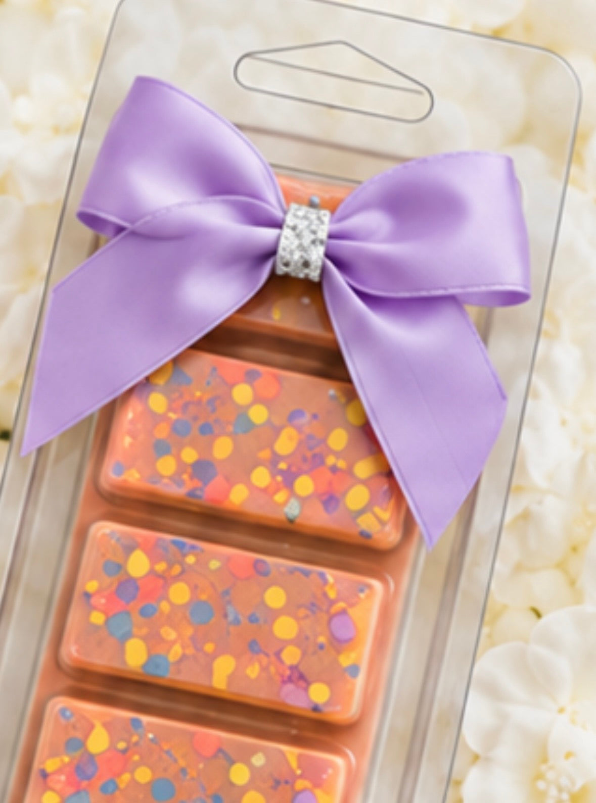 10x glitter centre bows