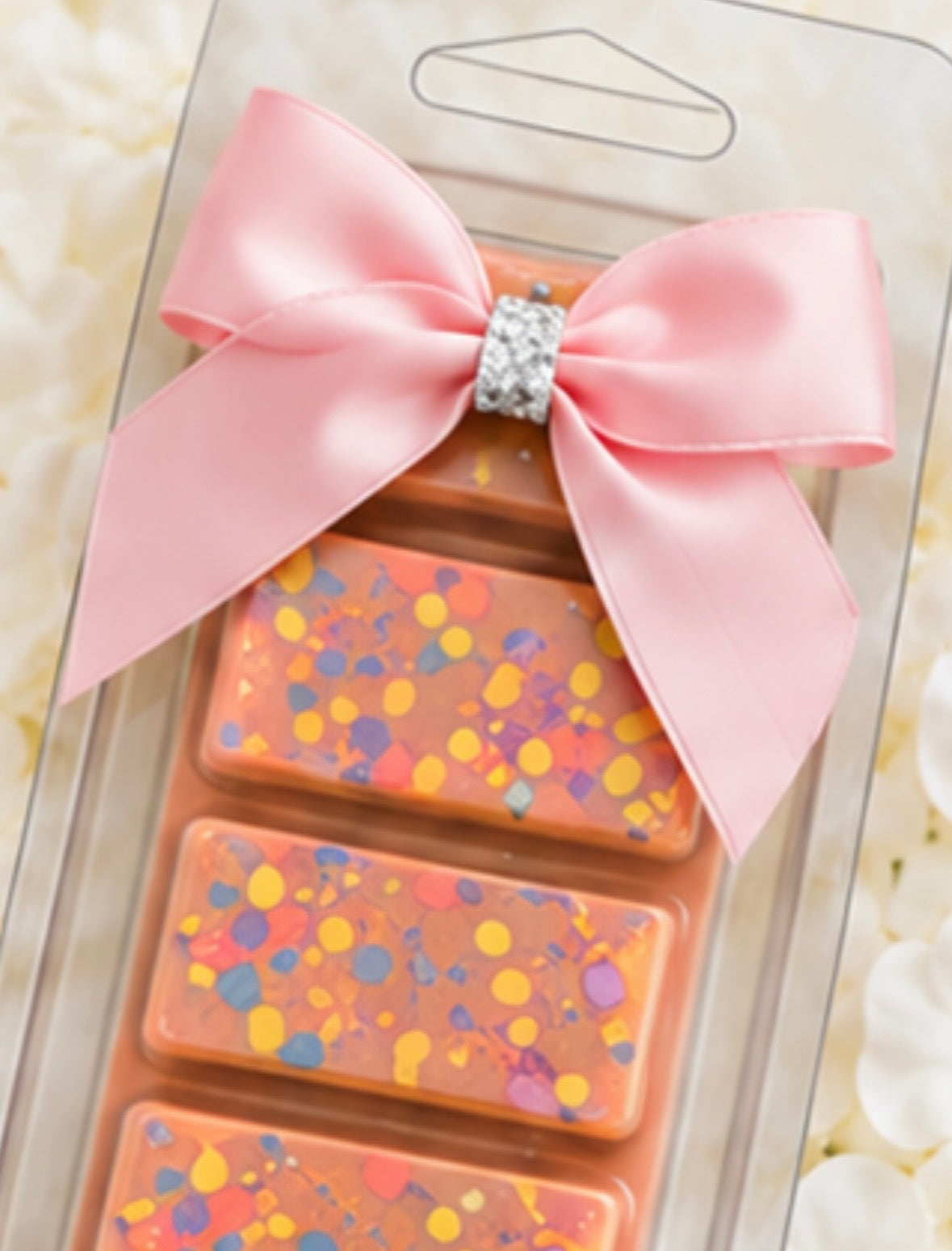 10x glitter centre bows