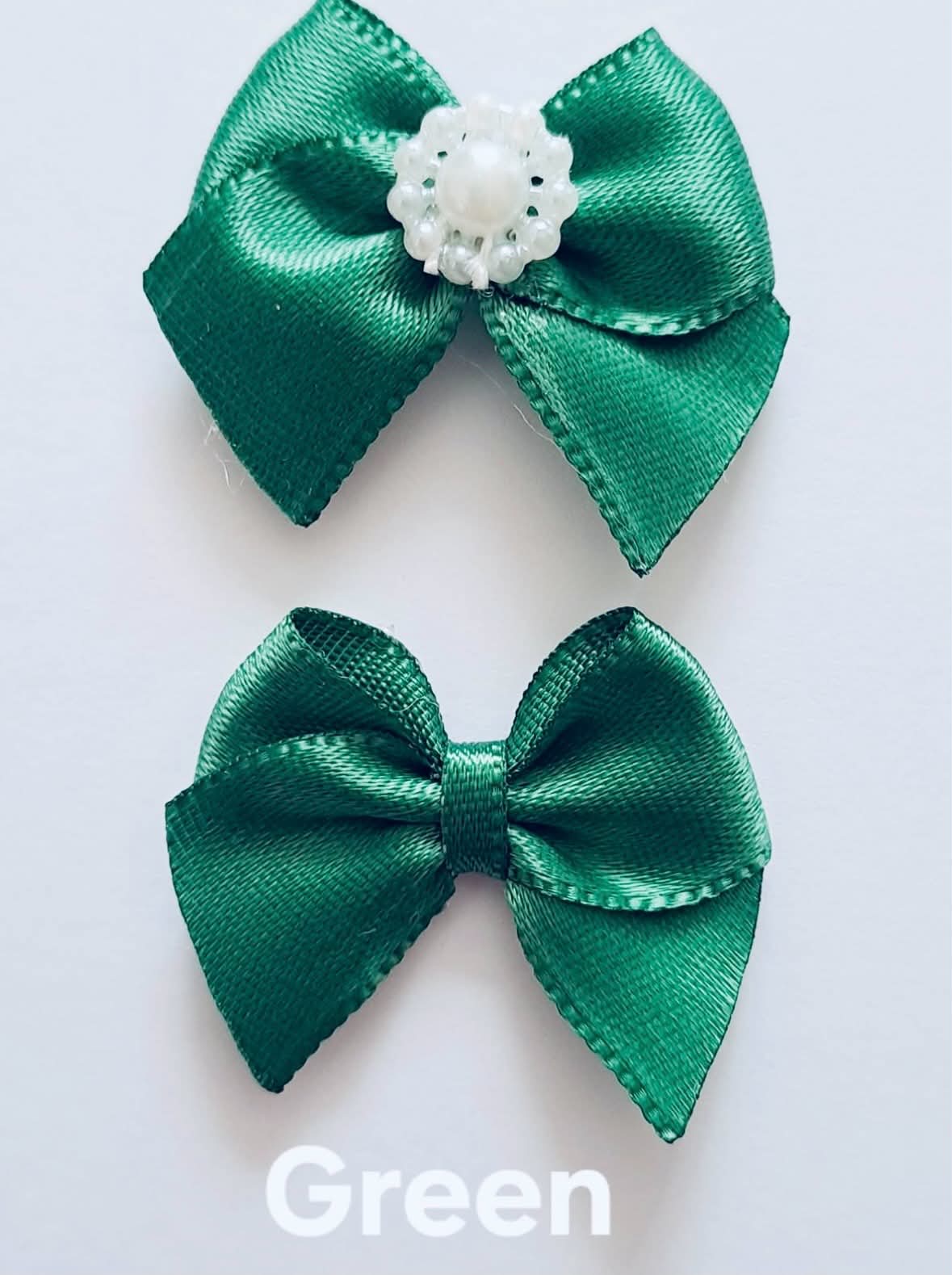 10x 3cm mini  self adhesive bows