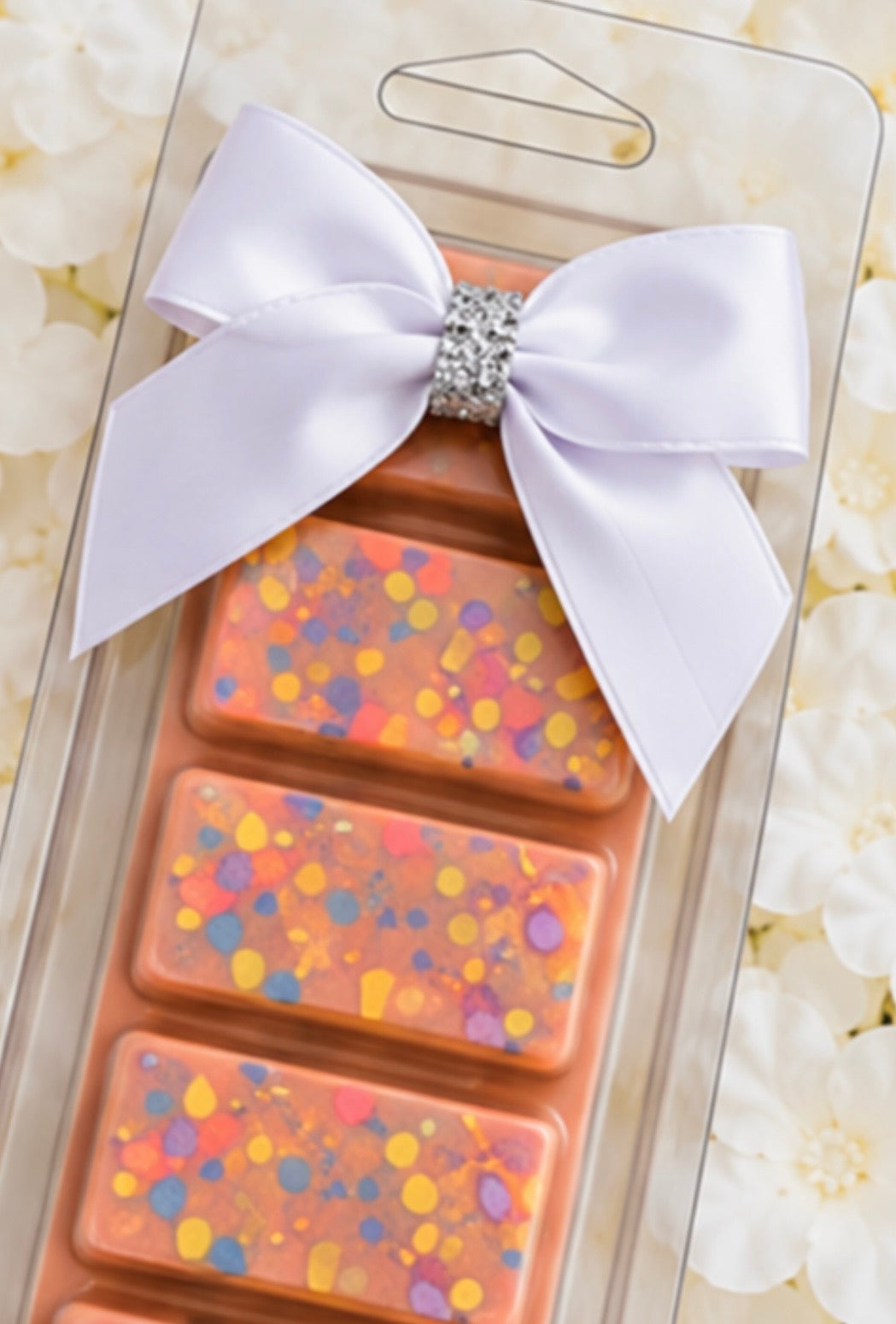 10x glitter centre bows