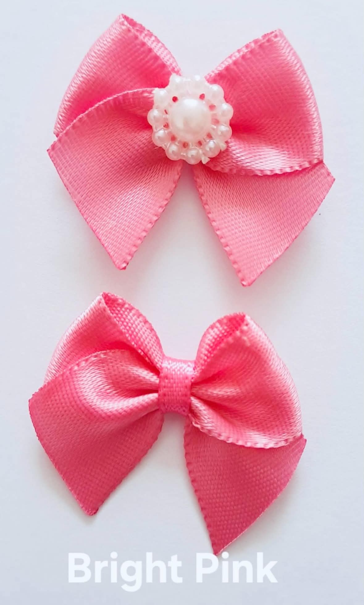 10x 3cm mini  self adhesive bows