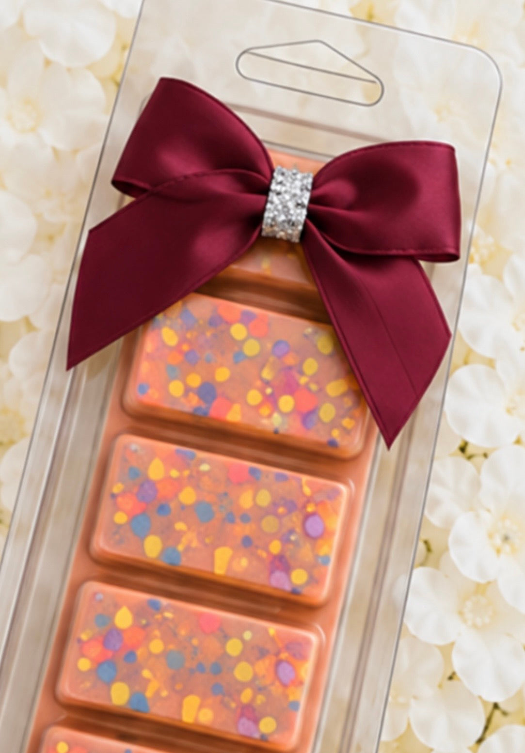 10x glitter centre bows