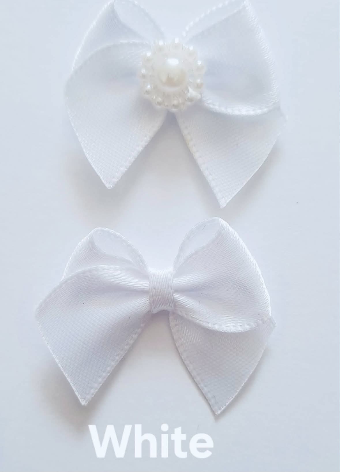 10x 3cm mini  self adhesive bows