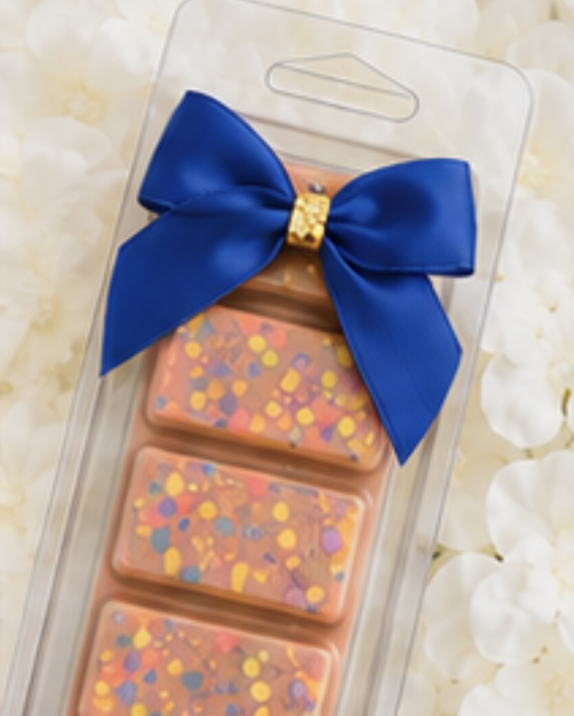 10x glitter centre bows