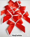 10x twotone self adhesive bows