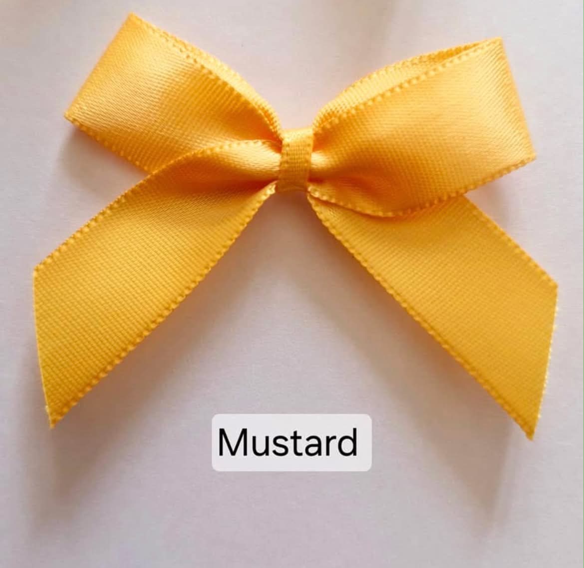 10x 5cm self adhesive bows
