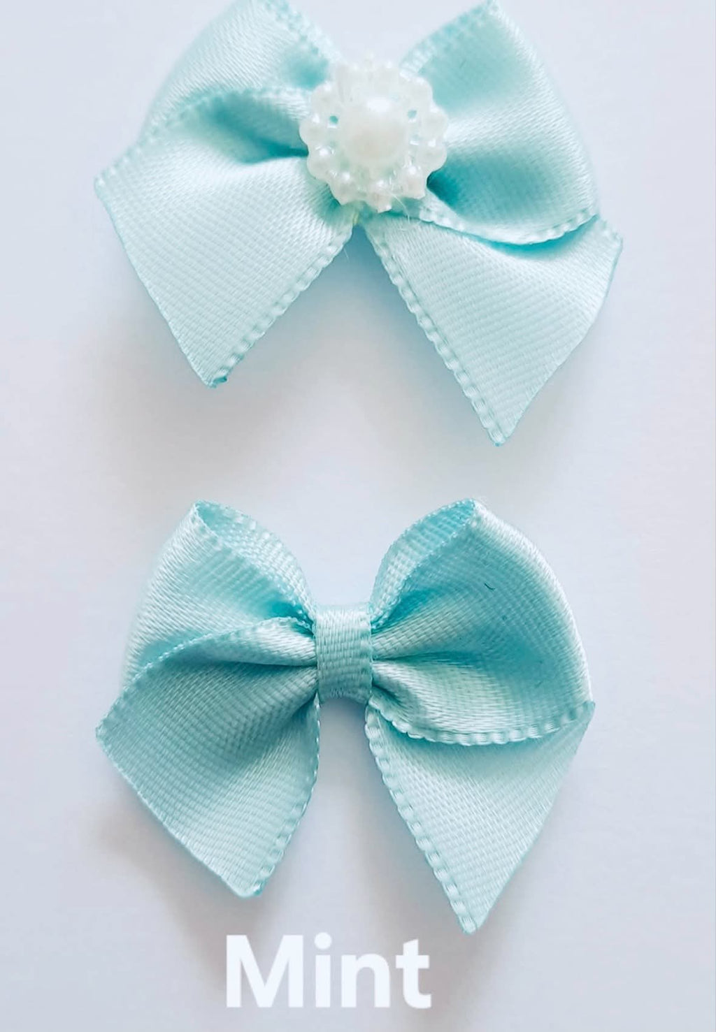 10x 3cm mini  self adhesive bows