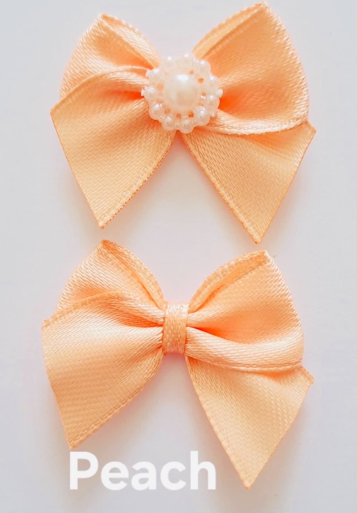 10x 3cm mini  self adhesive bows