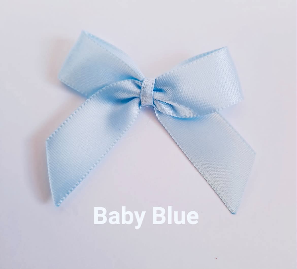 10x 5cm self adhesive bows