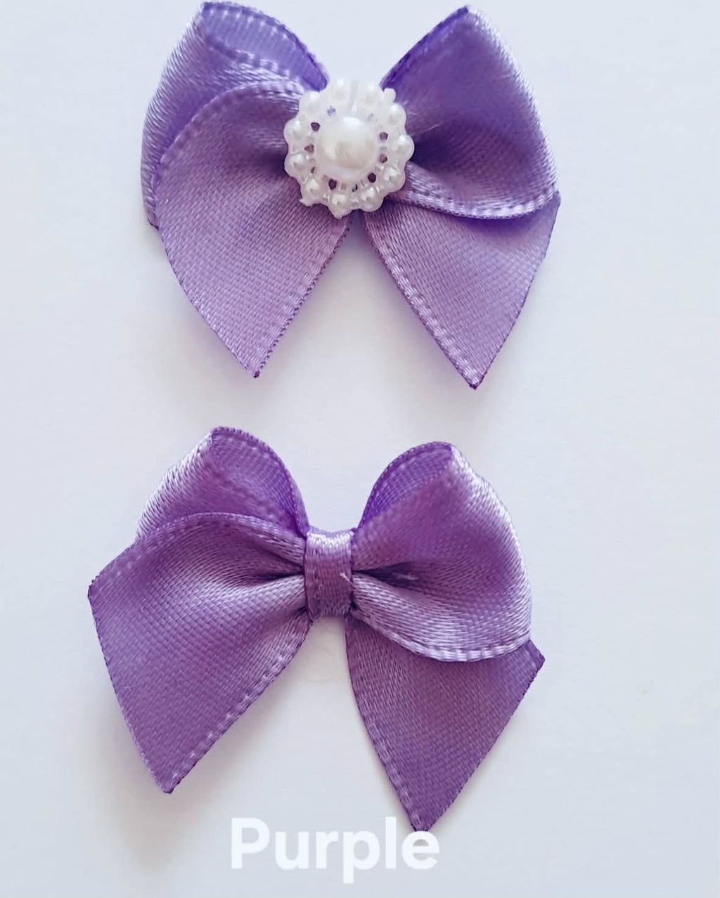 10x 3cm mini  self adhesive bows