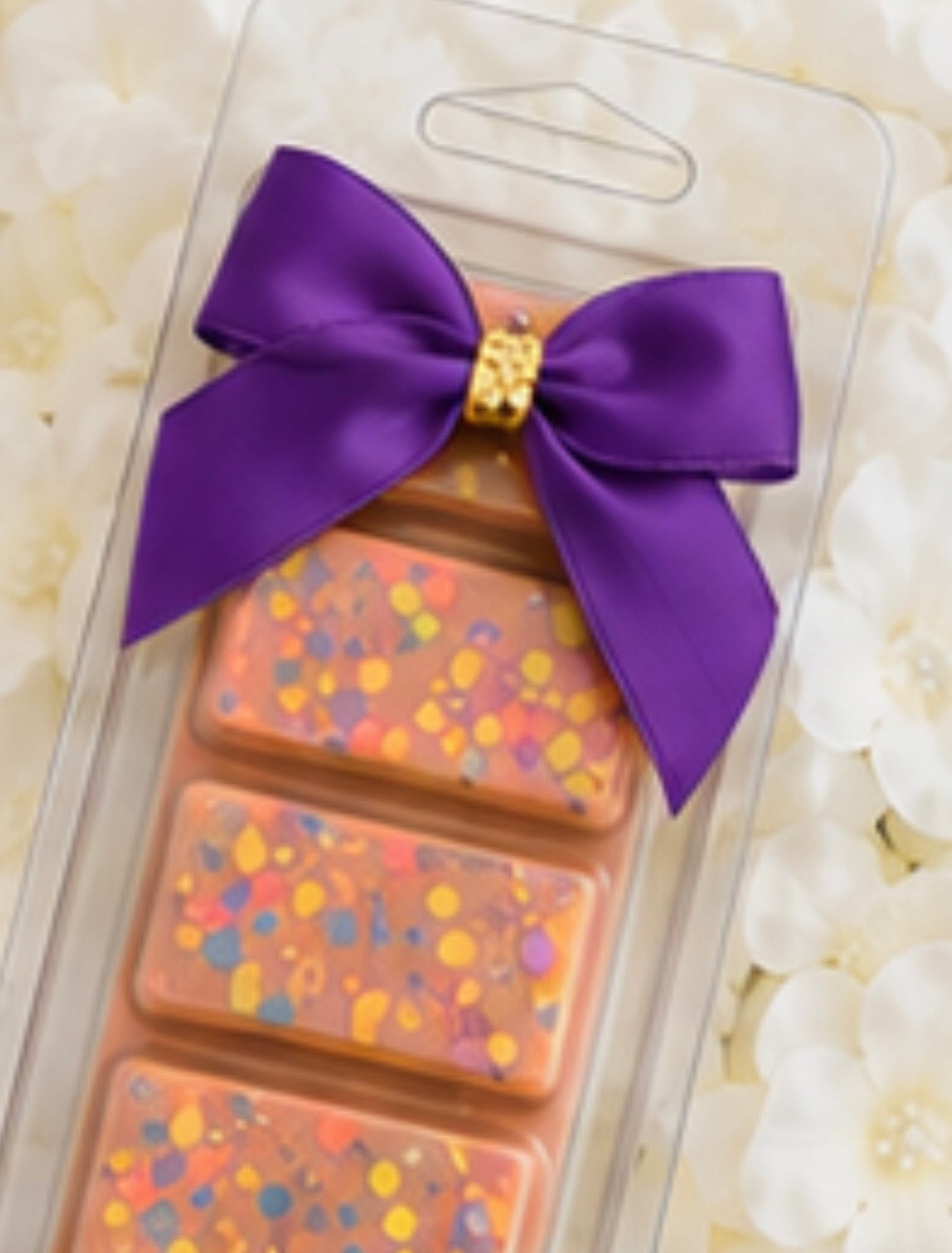 10x glitter centre bows